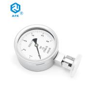 Indicateur de pression de diaphragme différentiel de manomètre de gaz d'acier inoxydable d'AFK 6bar