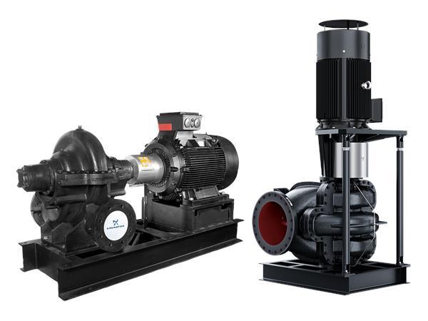 Grundfos Ls 500-400-423A Water Pump Commercial Heating Circulation Booster Centrifugal Pump