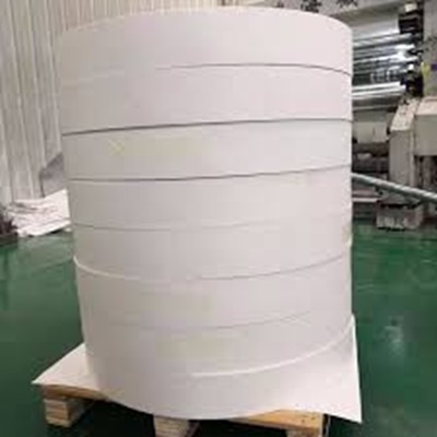 Compostable Greaseproof Paper Cup Bottom Roll With Water Base PE PLA Coating
