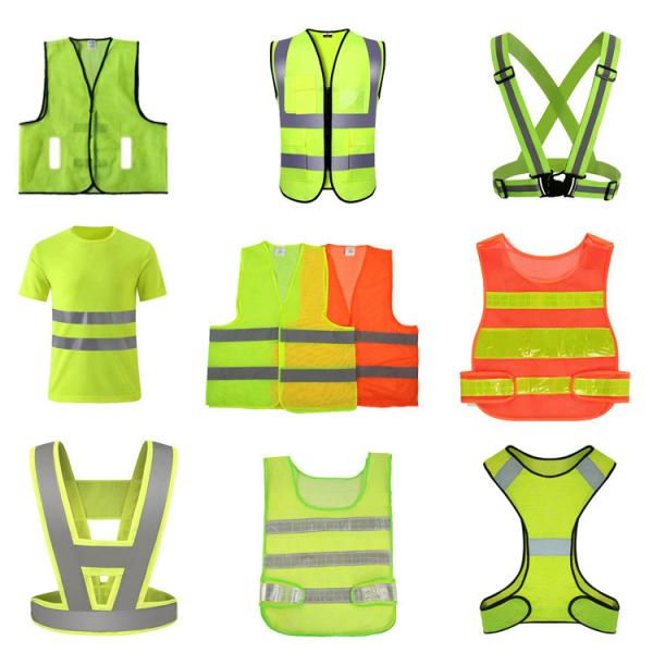 Vestes de sécurité réfléchissantes très visibles lavables pour une protection maximale