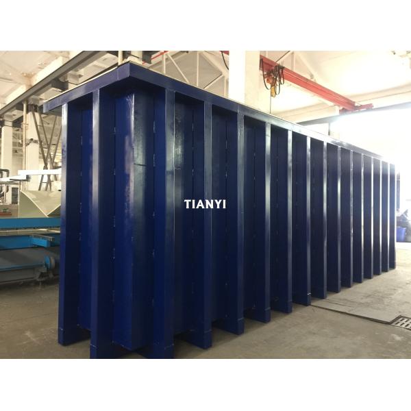 Titanium / Zirconium / PP Chemical Tanks For Electroplating Equipment