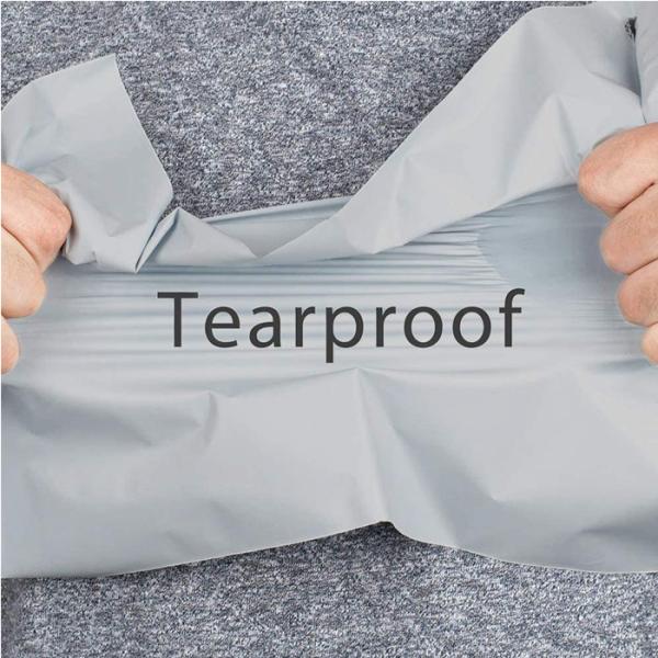 20'' X 24'' Grey T Shirt Poly Bags , 53mic Courier Mailing Bags