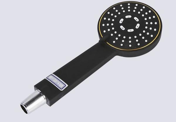 Bathroom Hand Held Shower Head ABS Material Good Insulation Chromed Out Look