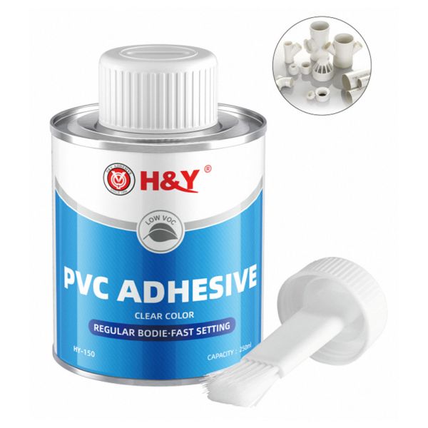 Quick Drying PVC Adhesive High Transparency PVC Pipe Cement Solvent Construction
