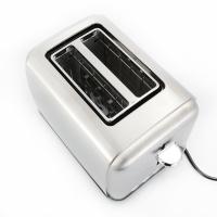 Tostadora de pan automática de acero inoxidable para 2 rebanadas