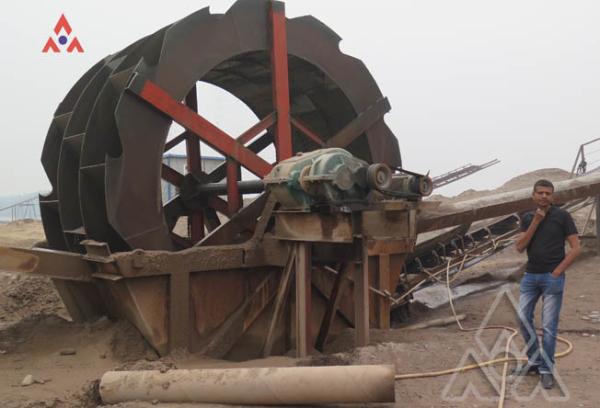 Equipamentos de mineração de pedra altos da máquina da arruela da areia da capacidade de produção