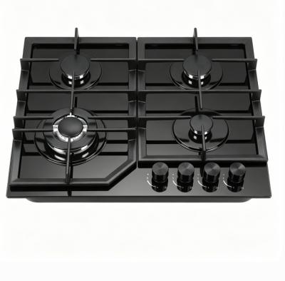 Built in 4 Burner Gas Cooktop Electric Power OEM/ODM Household Appliances
