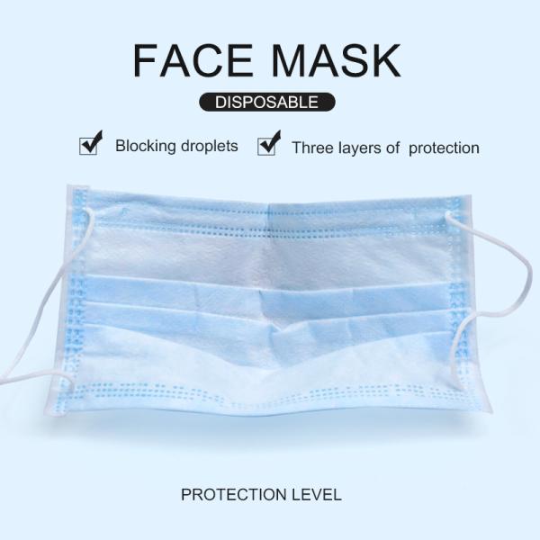 Anti Bacterial Hygiene Face Mask Air Permeability Dust Prevention And Sterilization