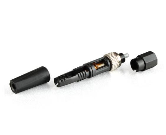 Pre Embedded Fiber Optic Fast Connector FC PC UPC For 2.0x3.0 Cable