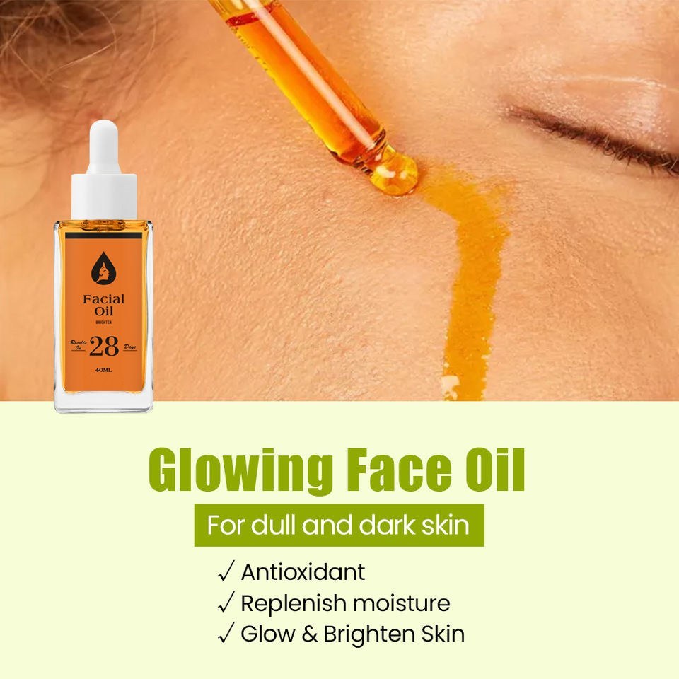 OEM ODM Skin Whitening and Brightening Oil Brand Organic Natural Skincare Products Vitamin C Skin Whitening and Brightening Face Oil