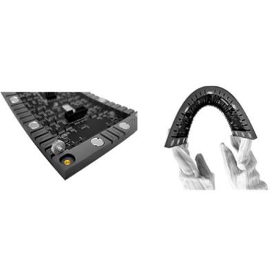 P4 Display LED flexível de serviço frontal interior com design de poupança de espaço