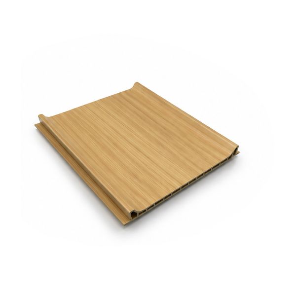 Concave 3D Texture PVC Fluted Wall Panels 215x20mm Long Lasting Interior Cladding Design for Bedroom Office Spaces