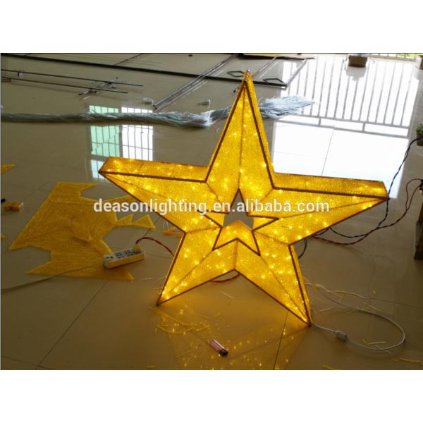 Customize commercial 3ft 4ft 5ft 6ft 8ft shopping mall large hanging LED christams star