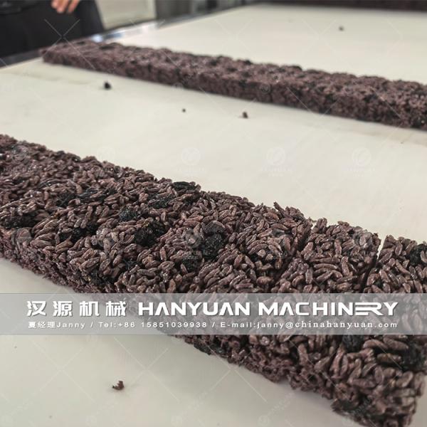 Automatic Puffed Cereal Granola Bar Cutting Machine