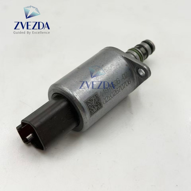 ZVEZDA Hydraulic Proportional Solenoid Valve Replace Part Number 449-1636-02 Fit 966H 972H 980K