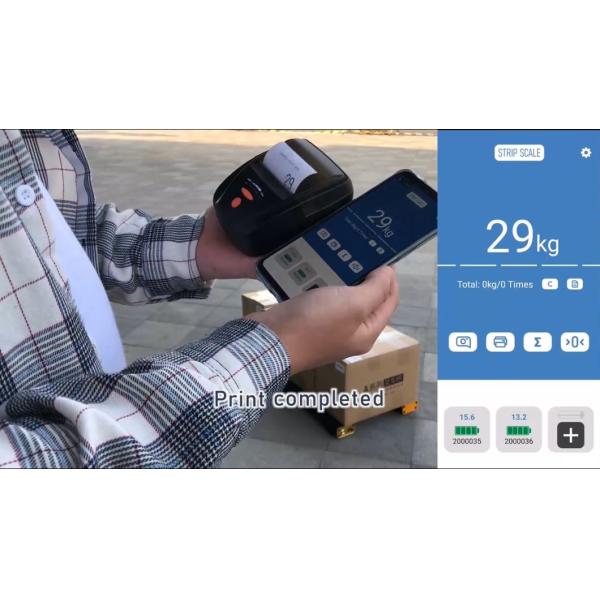 Электронная портативная шкала 4500 кг APP Control Industrial