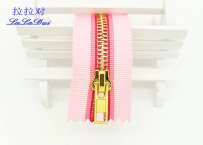 Jacket / Coats Closed End Zip Colorful Tape Gold / Black Nickel / Nickel / Teeth