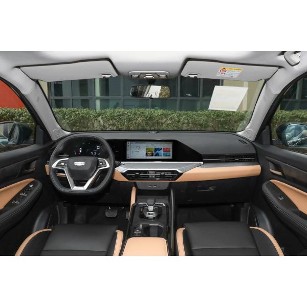 Geely Hao Yue L Pro Faro Okavango SUV aire acondicionado manual y sistema de freno de disco delantero trasero para una conducción cómoda