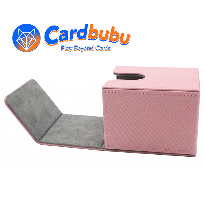 YuGiOh Leather Card Deck Holder 100 Cards PokéMon Bulk Card Storage