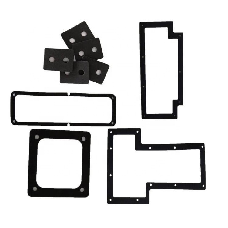 Square Round Custom Molded Gaskets Food Safe Black Hnbr Gasket Material Red