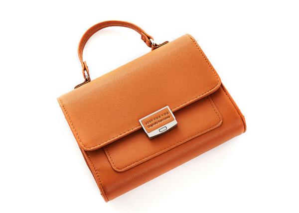 Lady Fashion Style Pu Leather Bag 16 * 12 * 7cm With Customized Logo