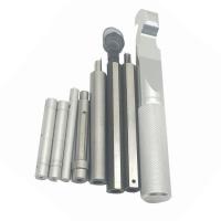Servicios que muelen plateados cinc del CNC de las piezas de metal de la alta precisión de SS303 SS304