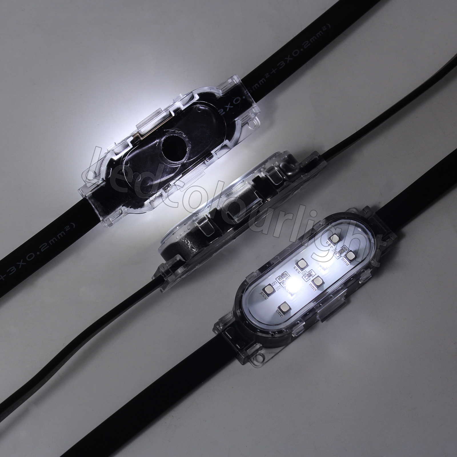 28x72mm DMX LED Point Light DC24V IP66 RGBW Pixel Lighting for Outdoor Building