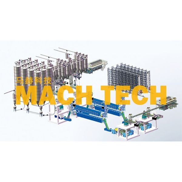 Integrated Digital Mixing Center Solution For Rubber Tires Industry