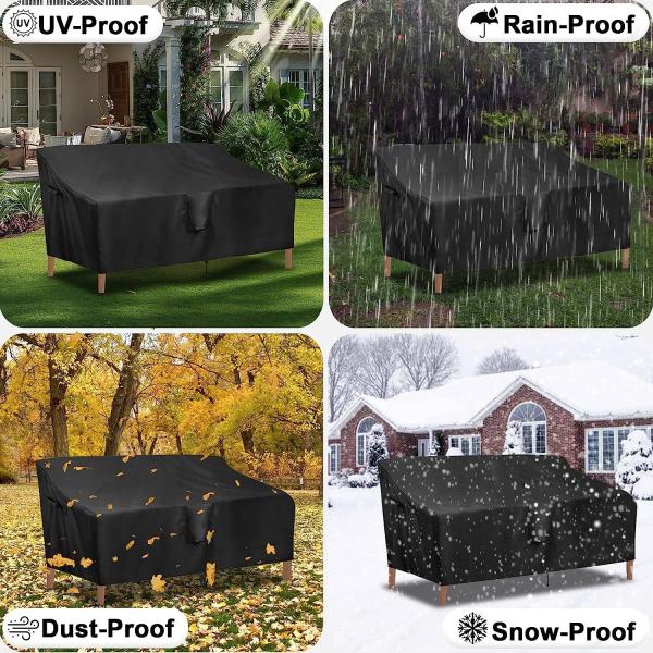 Patio Furniture Set Cover Outdoor Sectional Sofa Set Covers Outdoor Table Chair Set Covers Water Resistant Large