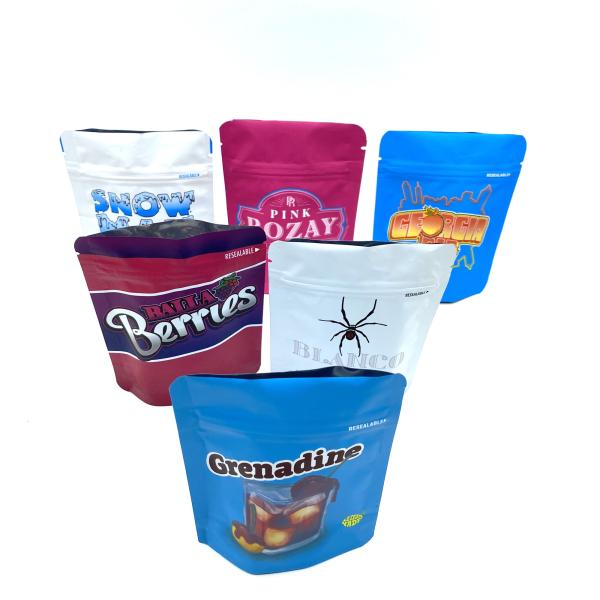 LDPE Resealable Mylar кладет сумки в мешки GMP алюминия печати Gravure упаковывая
