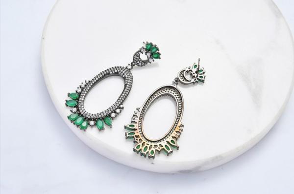 Bohemian Earrings Beautiful Gifts For Girls Shining Dimond Earring