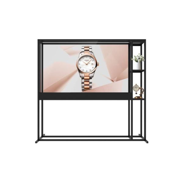 77 Inch Seamless Matrix Splicing Transparent OLED Display Unit for Large-Scale Video Wall and Exhibition Showcase