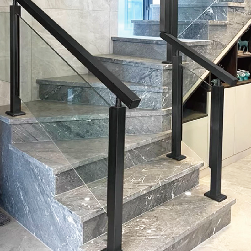 Modern Stainless Steel Glass Guardrails & Glass Stair Railing