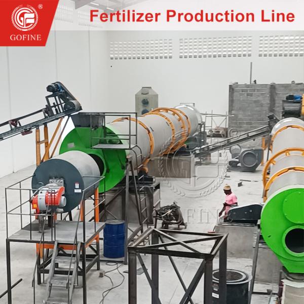 NPK usine de production d'engrais organiques pour granulés inorganiques