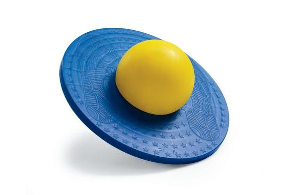 Blue Jumping Ball Hopper Balance Board Lolo Exercise Bounce Space Toy Hop Kids
