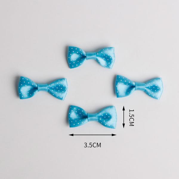 Supply Recyled Satin Ribbons Mini Artificial Silk Ribbon Flowers for Wedding Dress