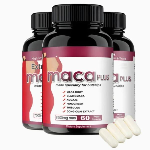 OEM / ODM Maca Root Pills Curve Maca Extract Maca Pills For Butt Enhancement