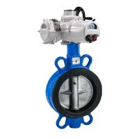 Actuador eléctrico eléctrico del índice de inteligencia IQT IQM IQTC IQC de la serie del índice de inteligencia del actuador de ROTORK con la válvula de mariposa china de la marca