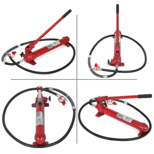 Steel 10 Ton Porta Power Hydraulic Jack Kit For Body Frame Repair