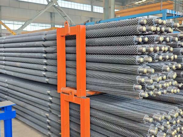 Carbon Steel Spiral Fin Tubes High Efficiency Boiler Heating