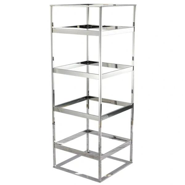 Stainless Steel Furniture Stand OEM CNC Hardware Parts Custom Adjustable Table Legs