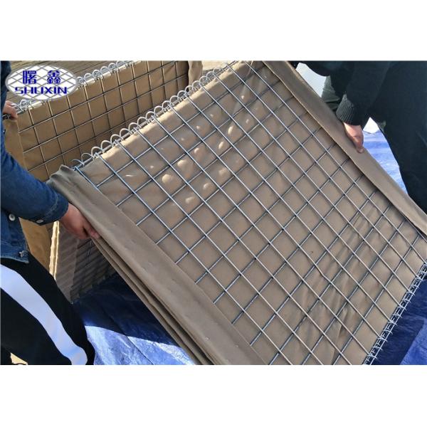 Barreiras defensivas militares dobráveis, barreiras galvanizadas da defesa da inundação