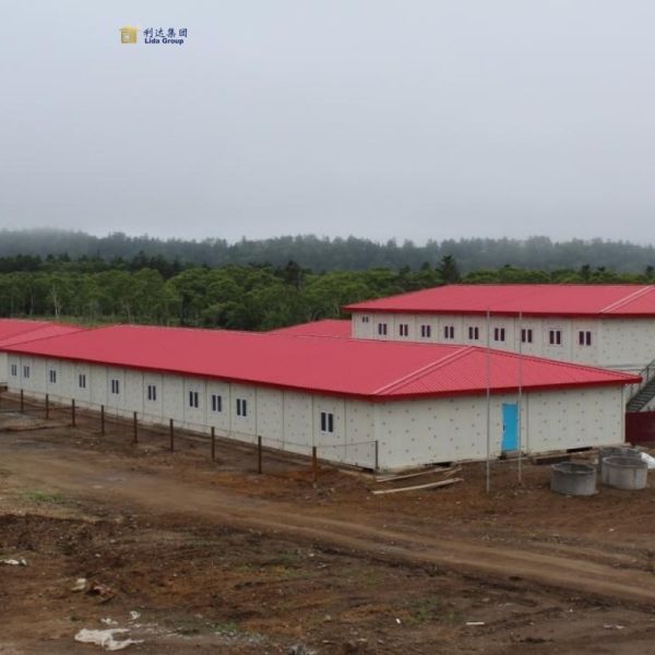 Earthquake Resistant Soundproof Heat Insulated Flat Pack Container House for Office and Camp Use