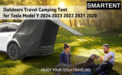 Leve 4 Temporada Tesla Camping Tent Cor Negra Impermeável Prata revestido Poliéster 210D Rápido 10 minutos de instalação