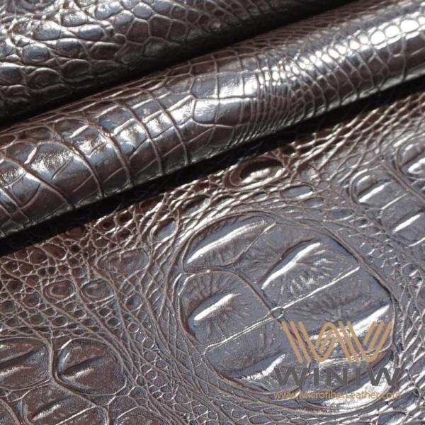 1.6mm Thickness Bags Vegan Leather Fabric Handbag Soft Garment Leather