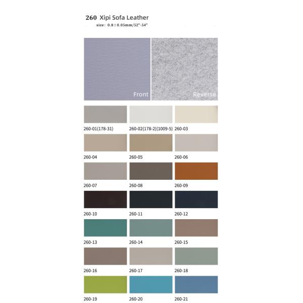 0.8mm Thickness Fine-Grained Brushed Cloth-Backed PVC Leather For Furniture Upholstery Musical Instruments