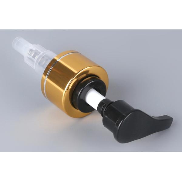 Galvanized Thread 28 / 410 Plastic Lotion Pumps Long Nozzle Injection Molding