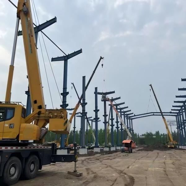 Peb Pre Engineering Building Materials Steel Construction Steel House Prefabricated Steel Structure Shed Hangar Workshop Warehouse