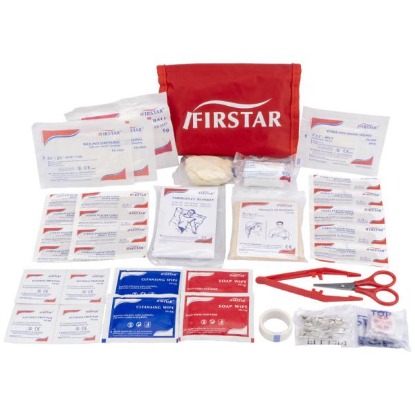 FDA Outdoor First Aid Kit For Camping PVC Coated Nylon Bag
