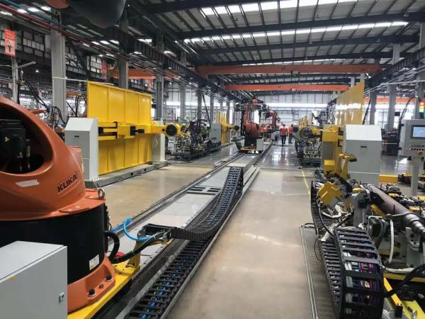 ABB Industrial Robot IRB 2600 For Warehouse Picking Robot 6 Axis Robotic Arm With CNGBS Linear Rail Track